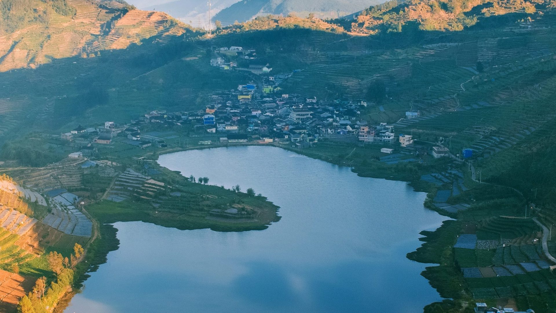 Telaga Cebong, Desa Sembungan Dieng